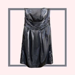 Silver Metallic Dress  